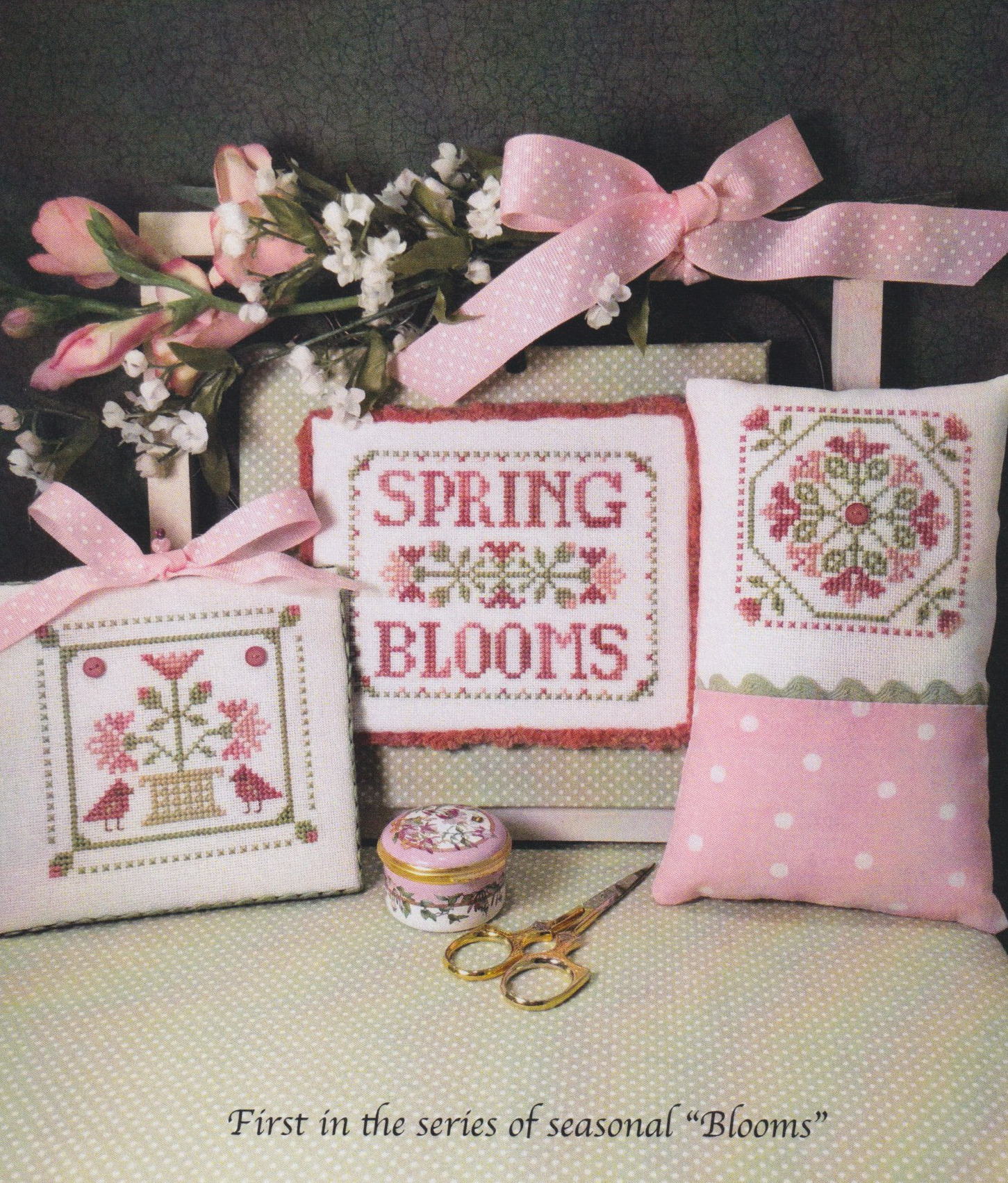 Spring Blooms - Cross Stitch Pattern