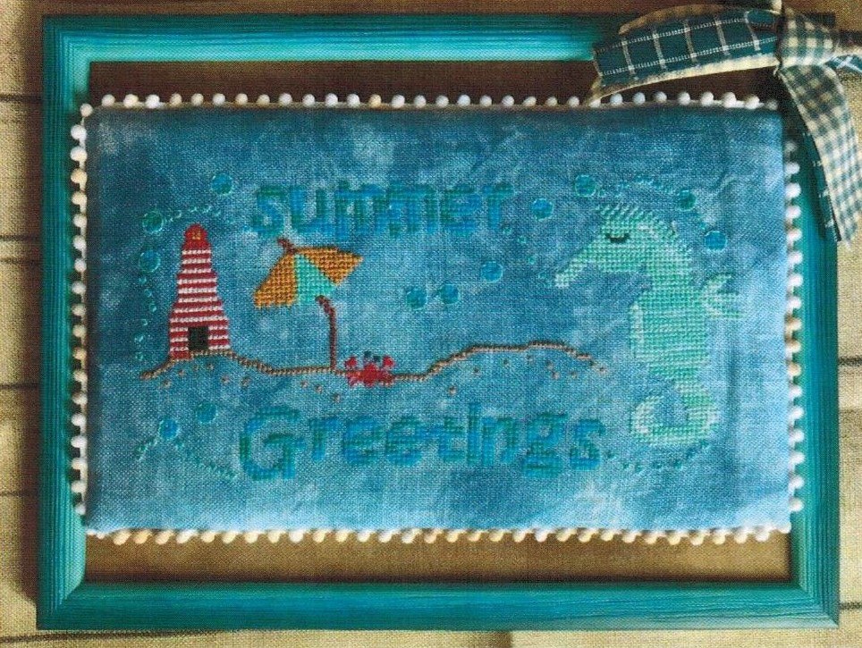 Summer Greetings - Cross Stitch Pattern