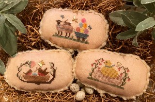 Spring Eggs VI  - Cross Stitch Pattern