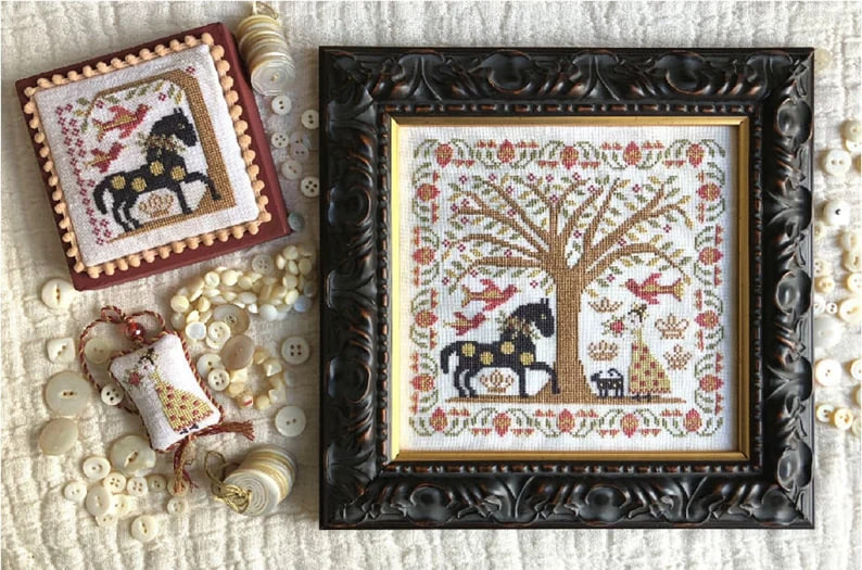 Visit From Spot - Cross Stitch Pattern