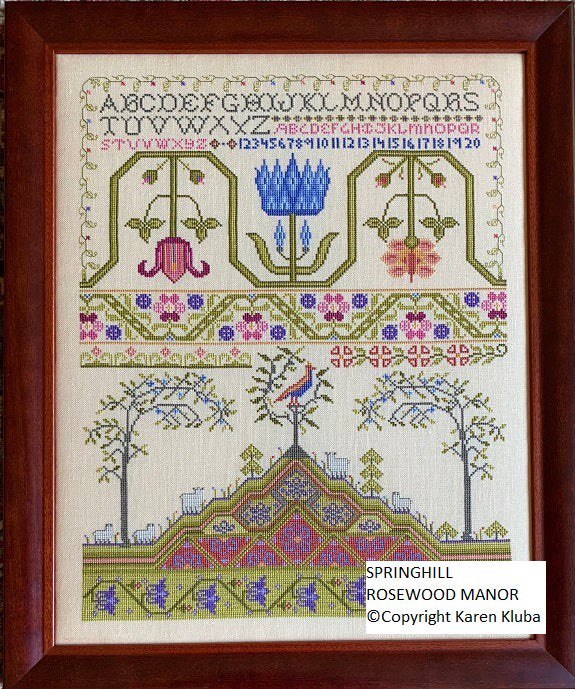 Springhill - Cross Stitch Pattern