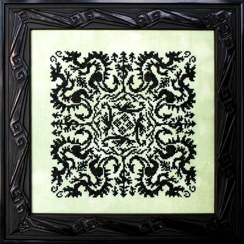 Elemental Dragons Earth - Cross Stitch Pattern