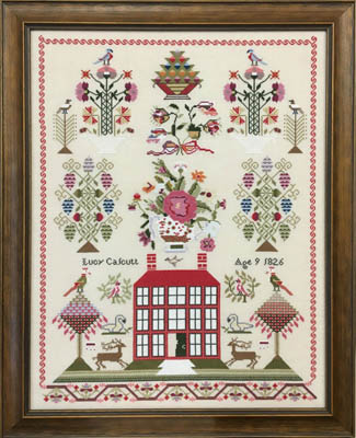 Miss Lucy Calcutt 1826 - Cross Stitch Pattern