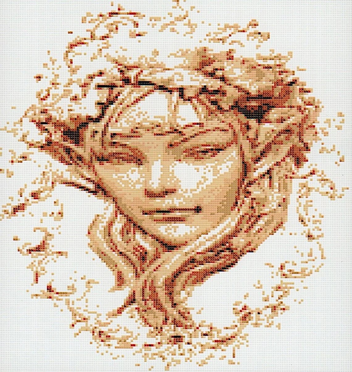 Antoinette - Golden Age - Cross Stitch Pattern
