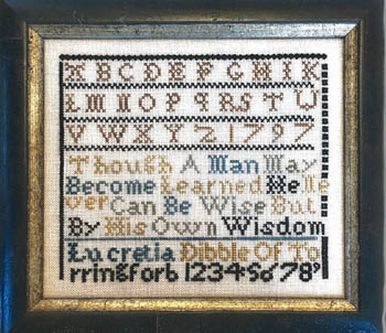 Lucretia Dibble - Cross Stitch Pattern