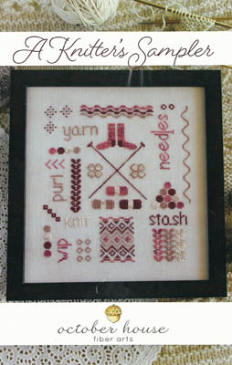 Knitter's Sampler, A - Cross Stitch Pattern