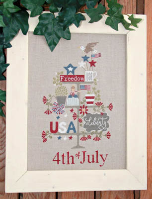 Celebrate 4th of July - Cross Stitch Pattern