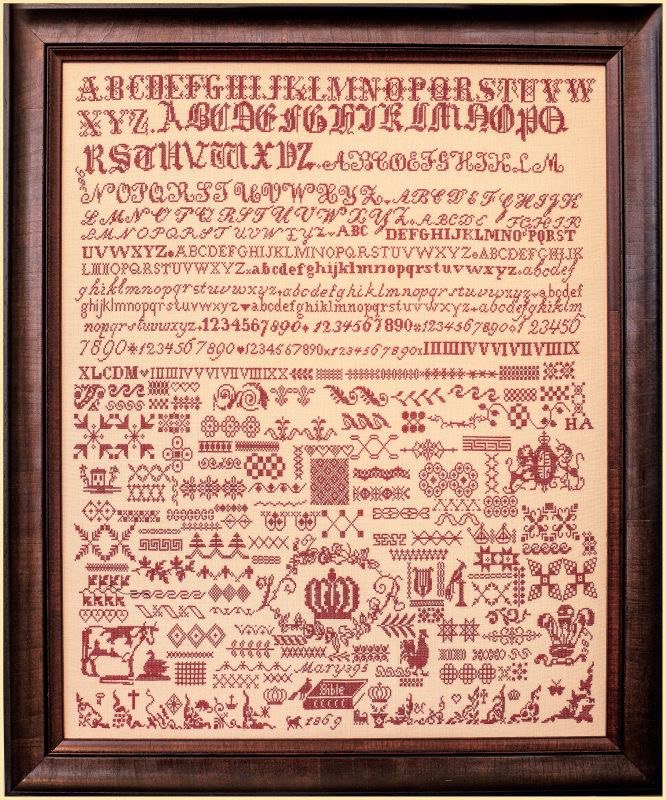 Mary 395-1869 - Cross Stitch Pattern