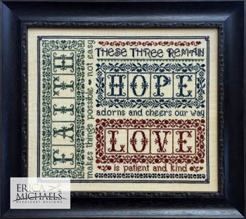 These Three Remain Classic - Cross Stitch Pattern