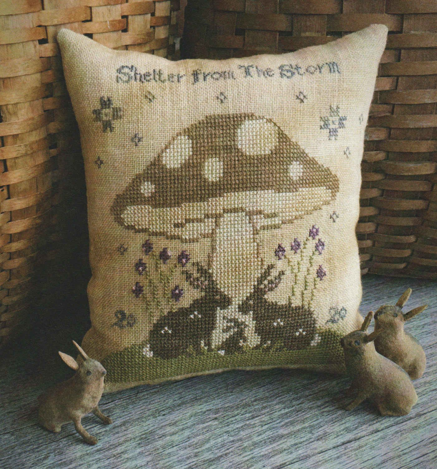 Shelter From the Storm - Cross Stitch Pattern