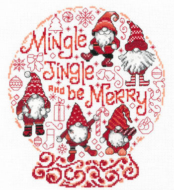 Let's Mingle & Jingle - Cross Stitch Pattern