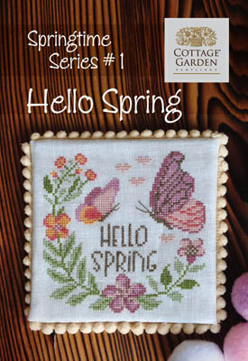 Hello Spring - Cross Stitch Pattern