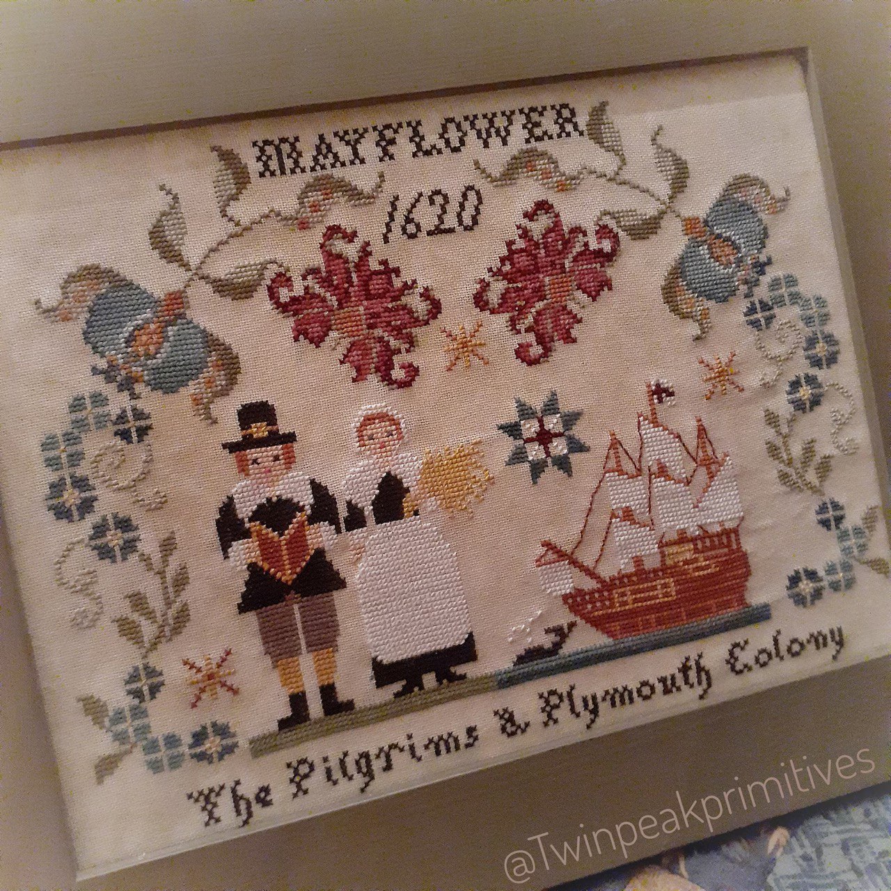 Pilgrims of Plymouth - Cross Stitch Pattern