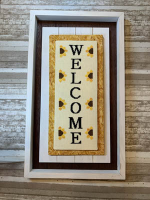Sunflower Welcome - Cross Stitch Pattern