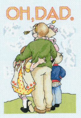 Oh Dad - Cross Stitch Pattern