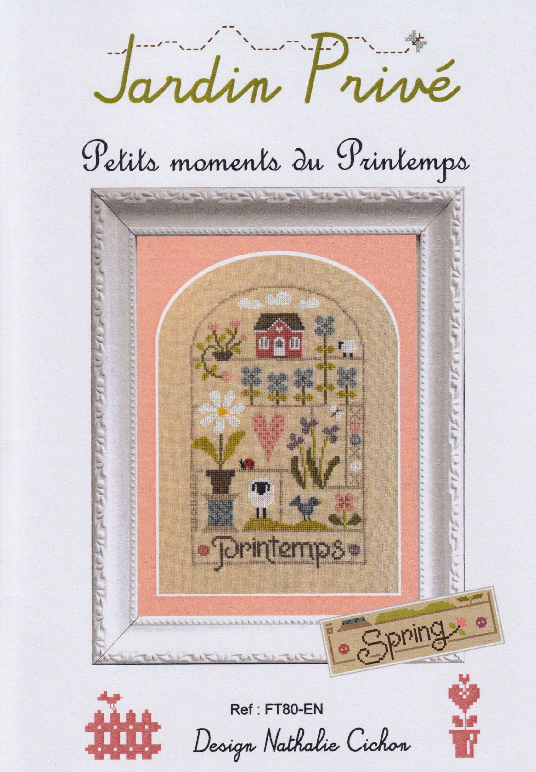 Petits Moments Du Printemps (Spring) - Cross Stitch Pattern