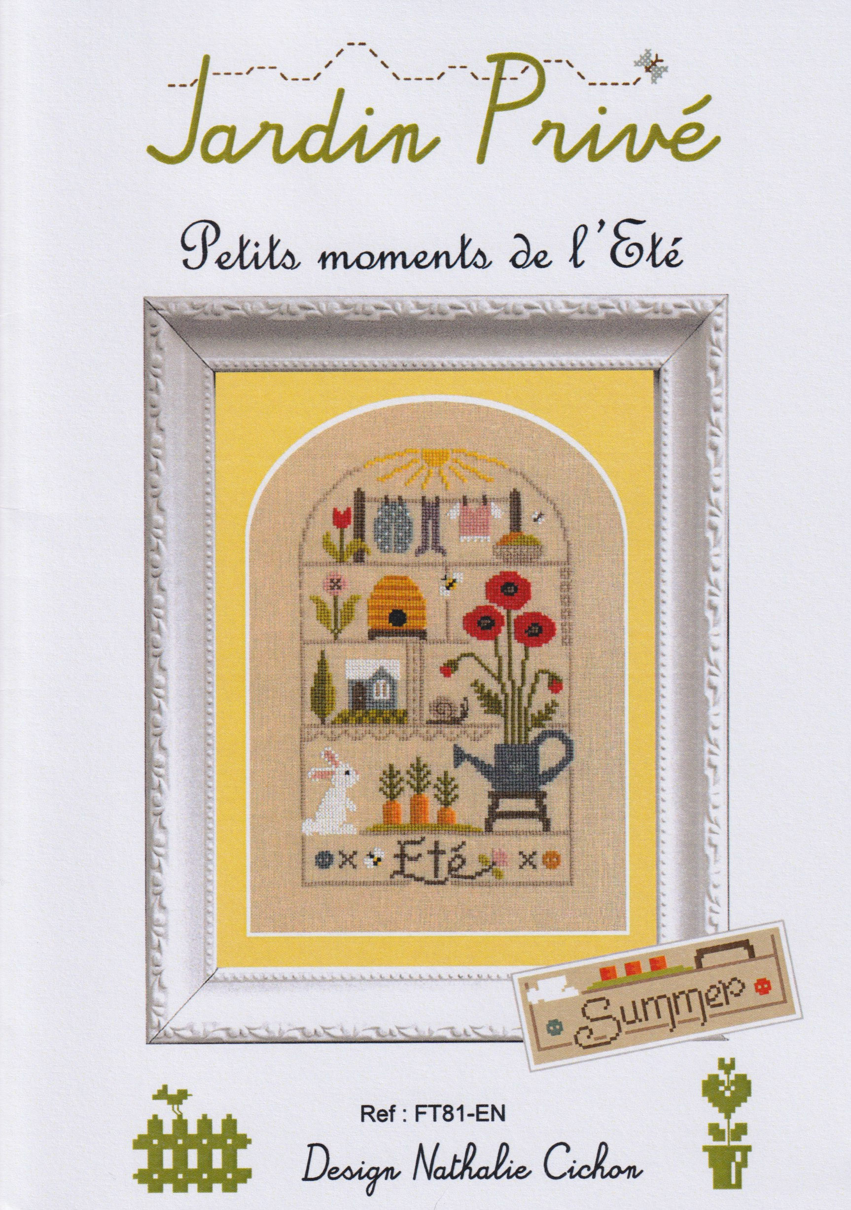 Petits Moments De L'Ete  (Summer) - Cross Stitch Pattern