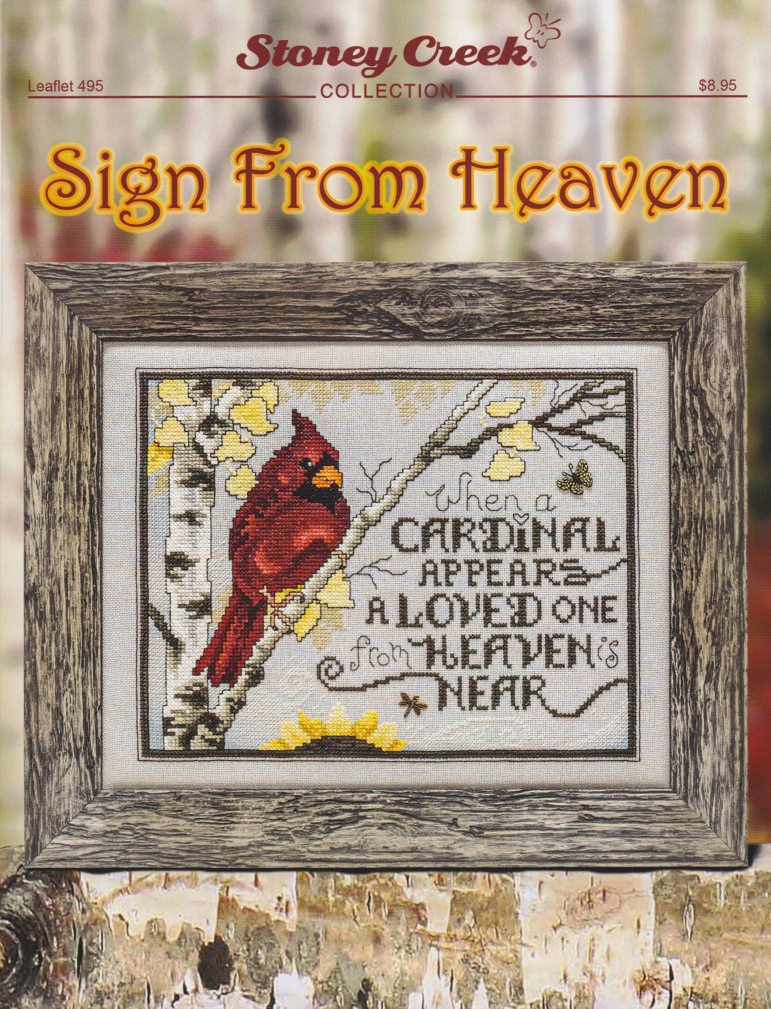 Sign From Heaven - Cross Stitch Pattern