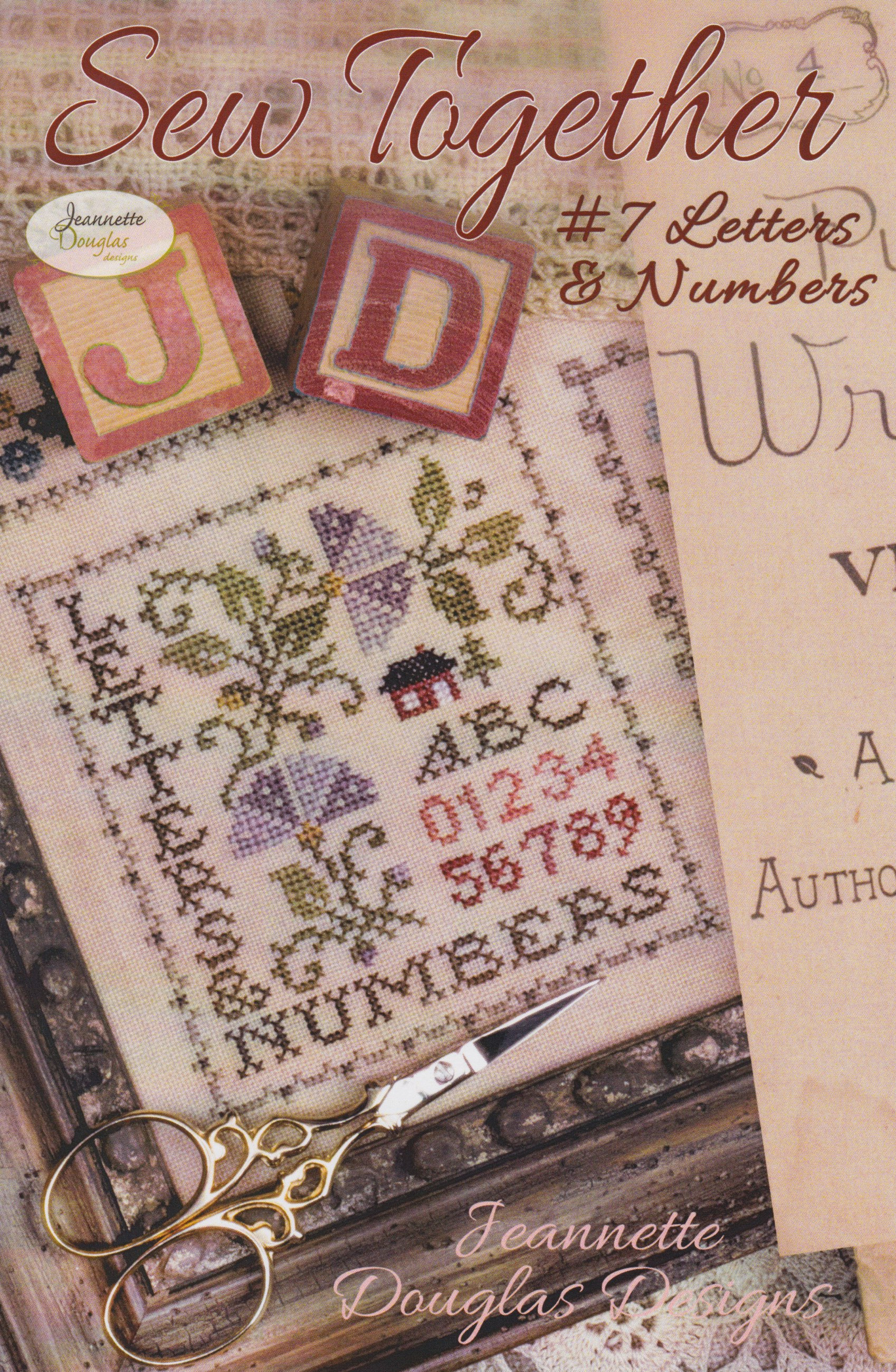 Sew Together #7 - Letters & Numbers