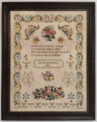 Sarah Hayward 1859 - Cross Stitch Pattern