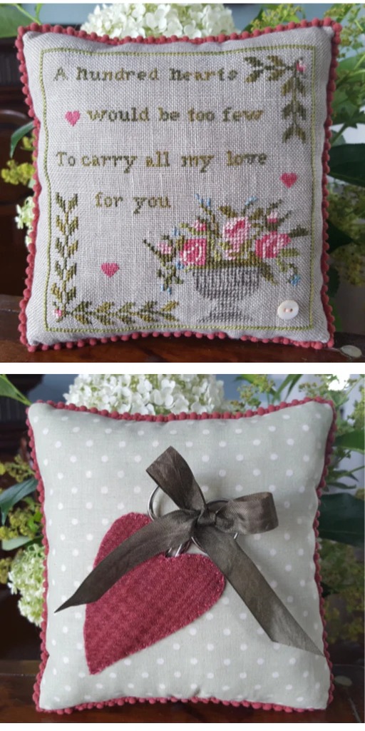 One Hundred Hearts - Cross Stitch Pattern