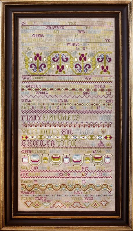 Mary Carter 1712 - Cross Stitch Pattern