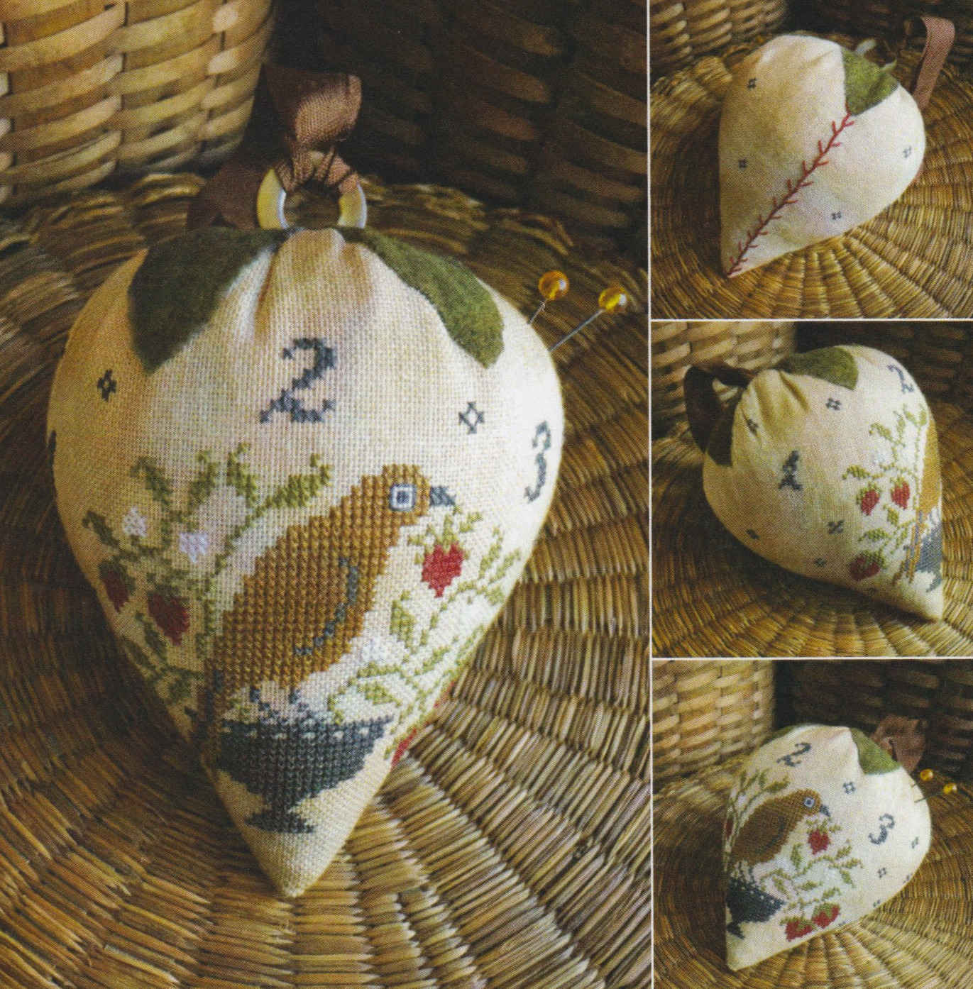 Little Berry Thief - Cross Stitch Pattern