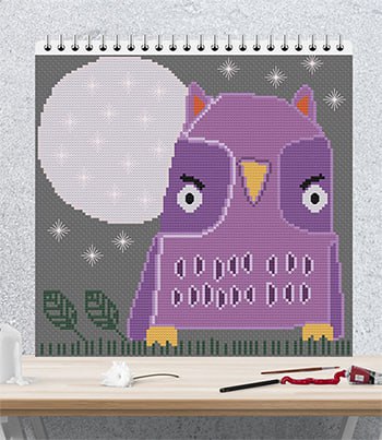 Owl - Cross Stitch Pattern