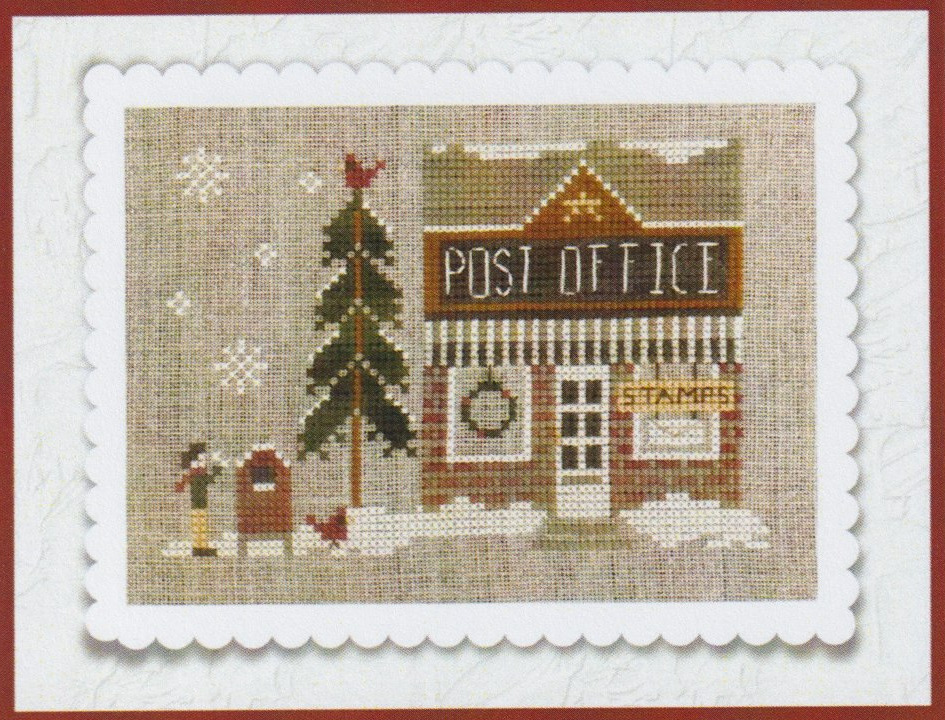 Post Office - Hometown Holiday - Cross Stitch Pattern