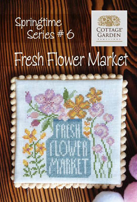 Fresh Flower Market - Cross Stitch Pattern