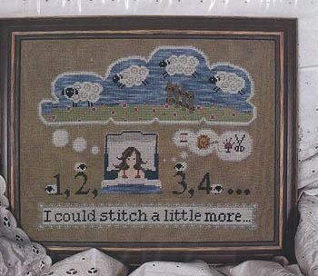 Sleepless Stitcher - Cross Stitch Pattern