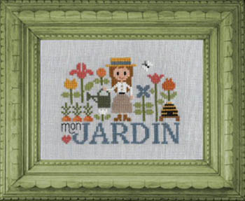 Mon Jardin (My Garden) - Cross Stitch Pattern