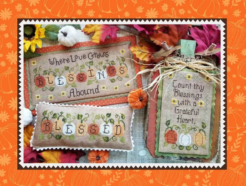 Blessings Abound - Cross Stitch Pattern
