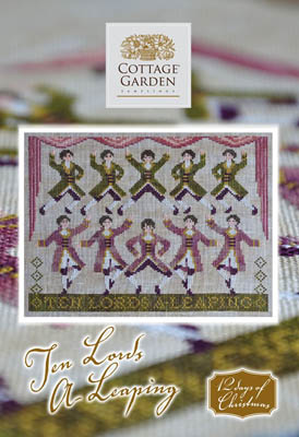 Ten Lords a Leaping - Cross Stitch Pattern