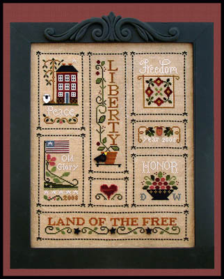 Heart of America - Cross Stitch Pattern