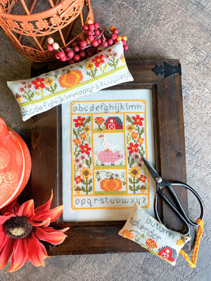 Rustic Autumn Set (3 designs) - Cross Stitch Pattern
