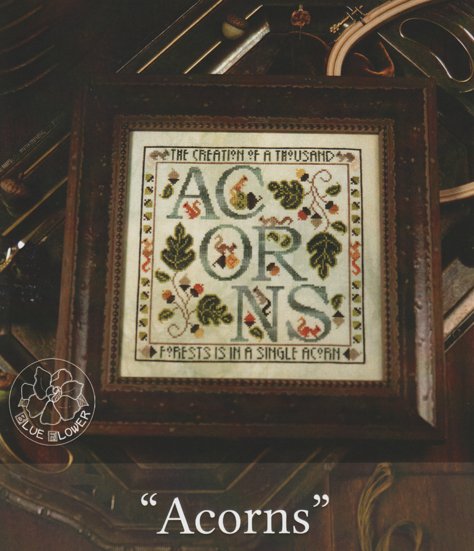 Acorns - Cross Stitch Pattern