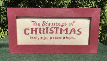 Christmas Blessings - Cross Stitch Pattern