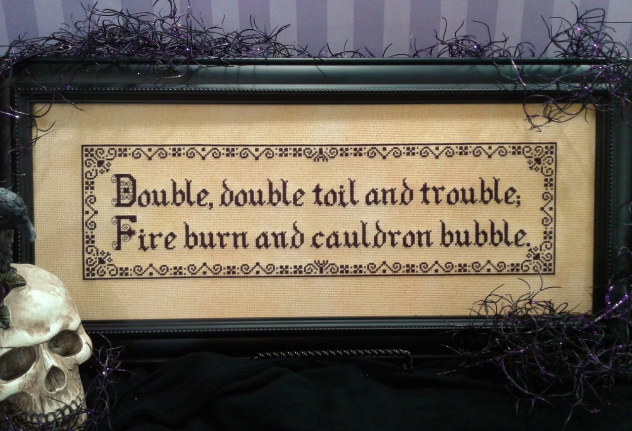 Song of the Witches - Cross Stitch Pattern