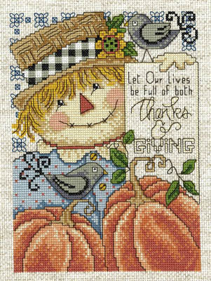 Full of Thanks and Giving - Cross Stitch Pattern