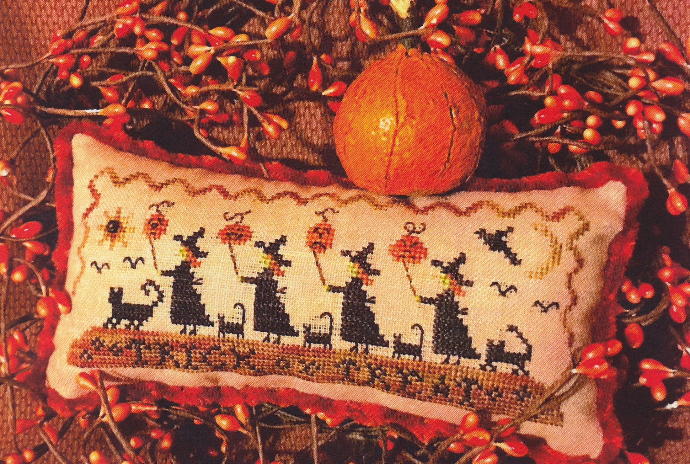 Trick or Treat Parade - Cross Stitch Pattern