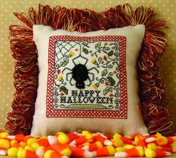The Fuzzy Spider - Cross Stitch Pattern 