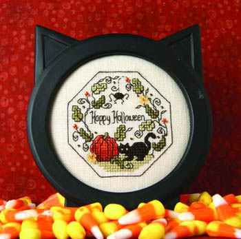Halloween Octagon - Cross Stitch Pattern 