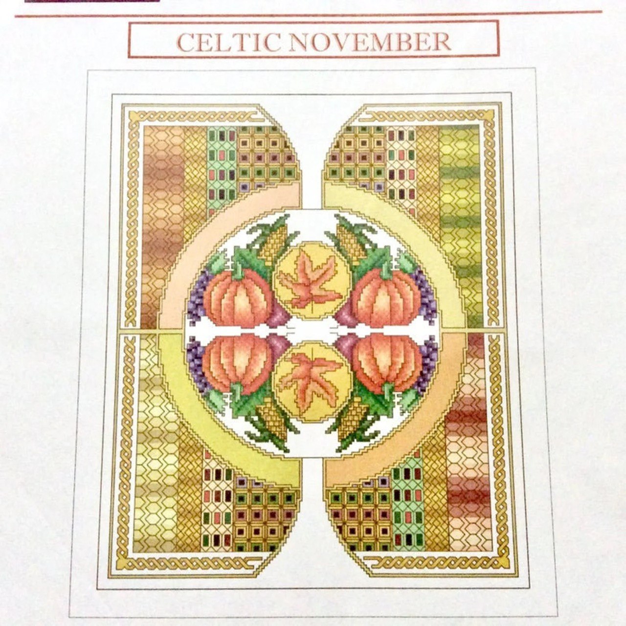 Celtic November - Cross Stitch Pattern