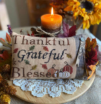 Blessed Pillow - Cross Stitch Pattern