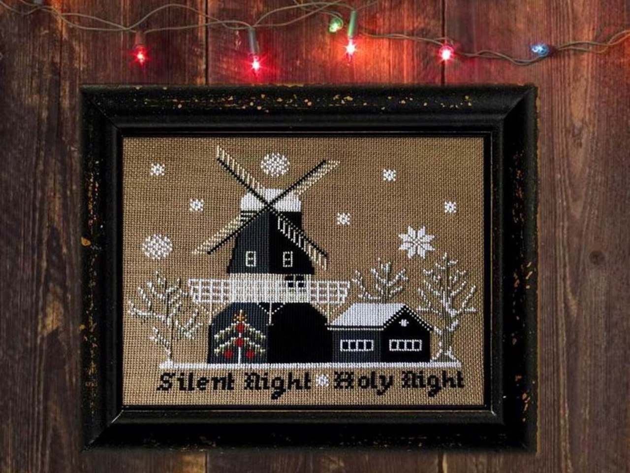 Olde Mill Christmas - Cross Stitch Pattern