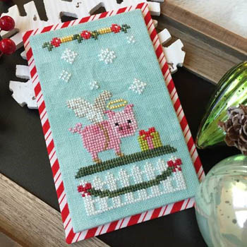Heavenly Hog - Cross Stitch Pattern