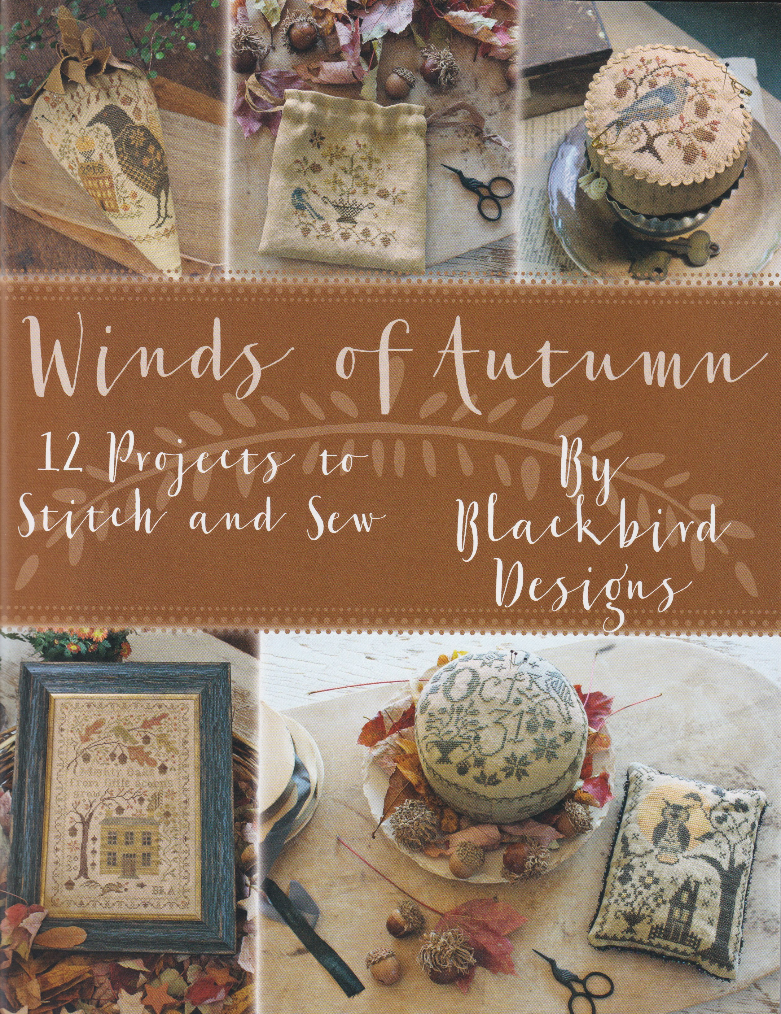 Winds of Autumn (12 Projects) - Cross Stitch Pattern