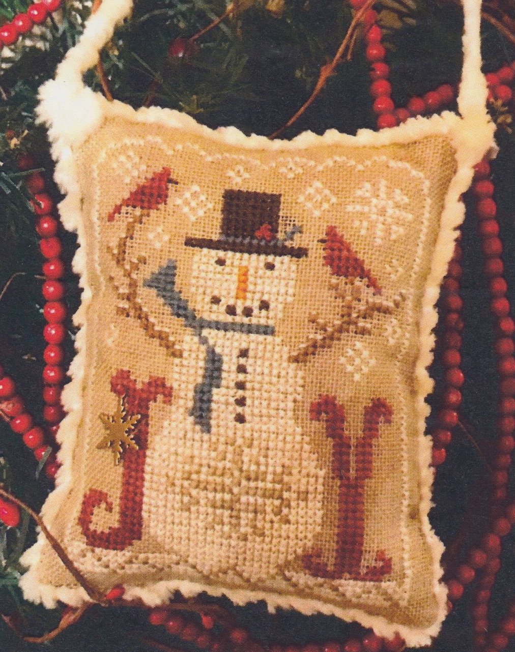 Snow Joyful - 2020 Snowman - Cross Stitch Pattern