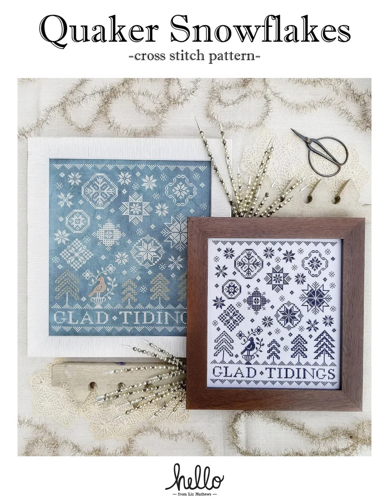 Quaker Snowflakes - Cross Stitch Pattern